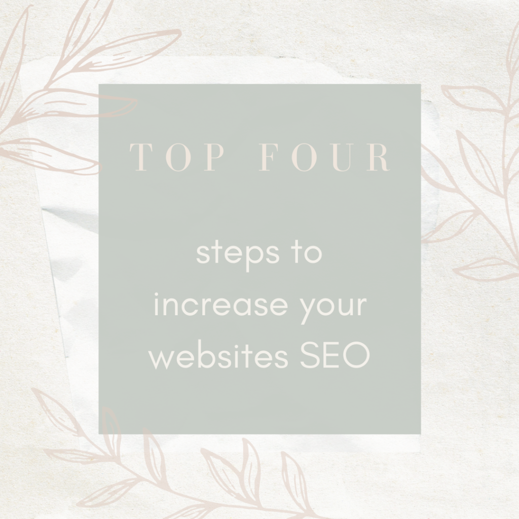ps to increase your websites SEO for small business owners and wedding photographers